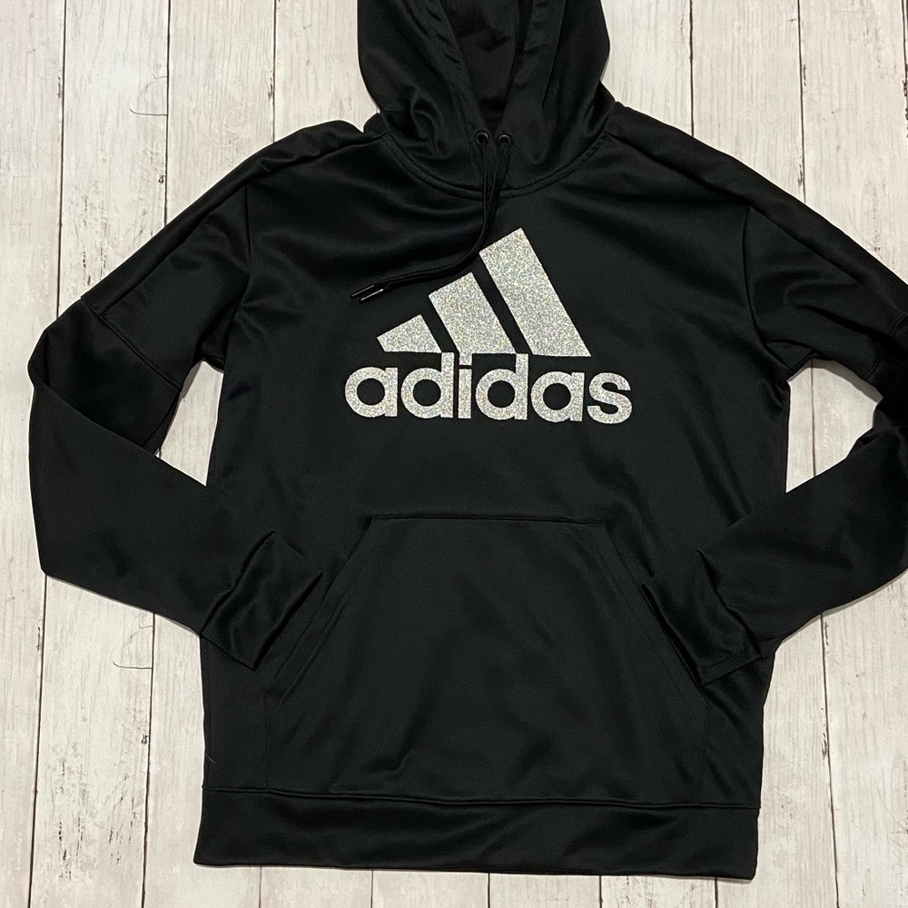 Adidas Sparkle Logo Sweatshirt
